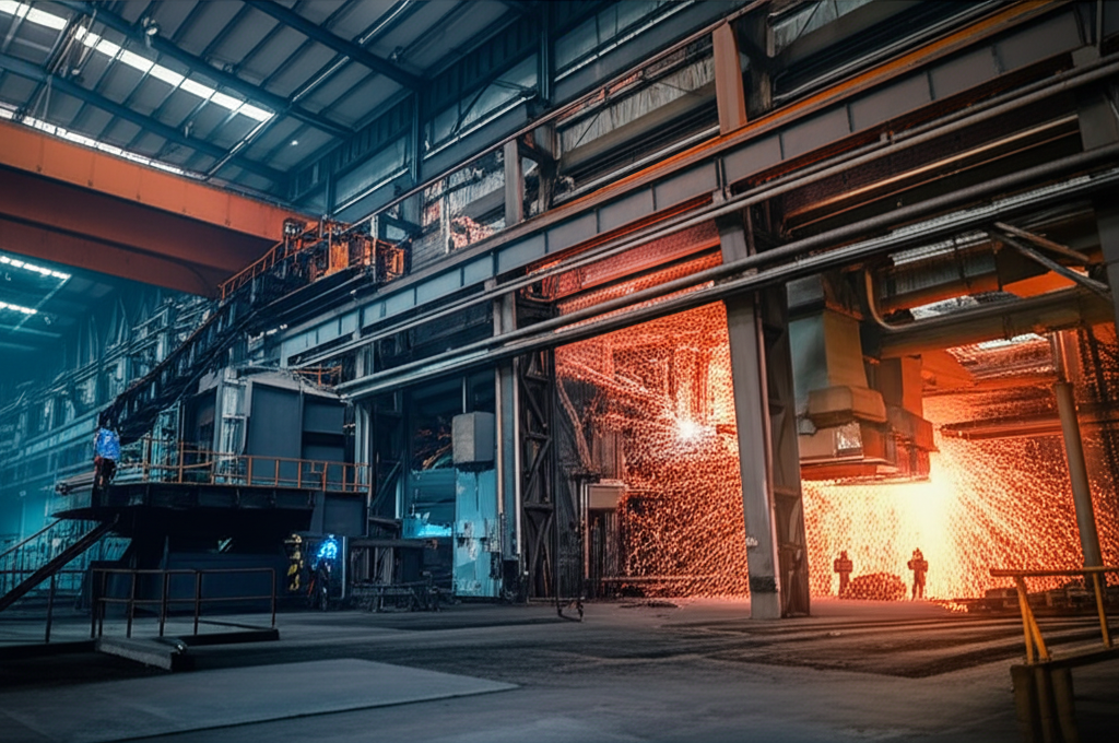 Steel manufacturing facility